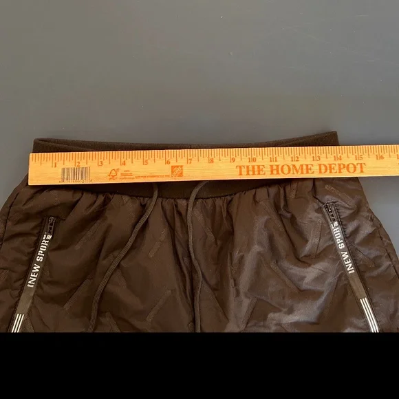 Sherpa Lined Extra Warm Weather Proof Pull On Ski/Snow Sweatpants/Joggers - Picture 8 of 10